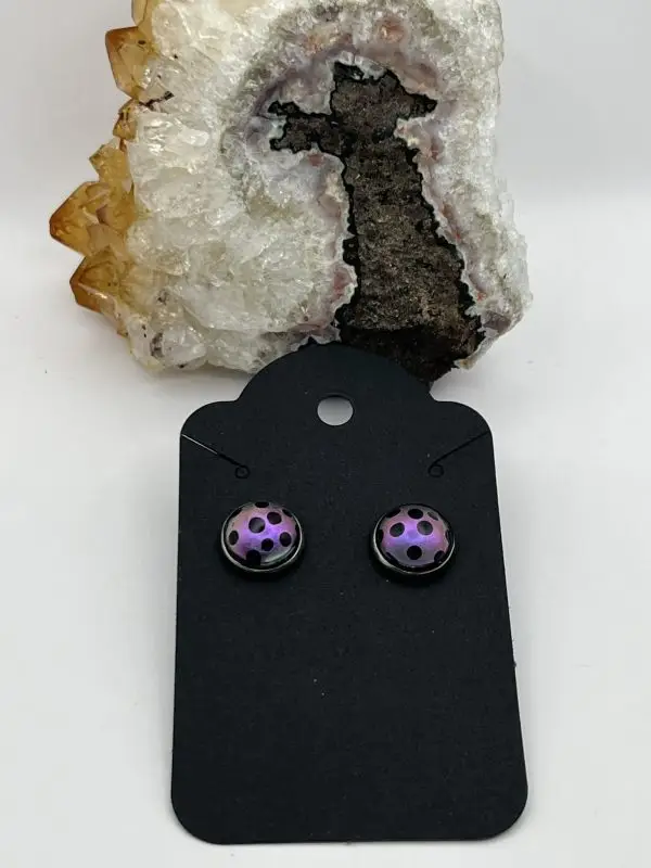 Baby Dino Egg Stud Earrings - Image 3