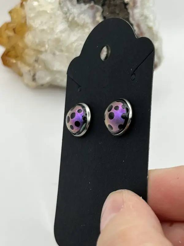 Baby Dino Egg Stud Earrings - Image 5
