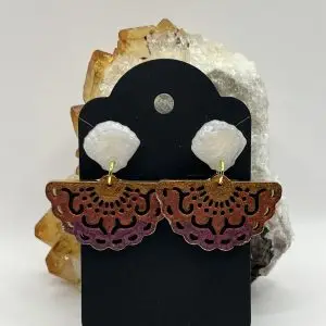 Fans & Shells Earrings
