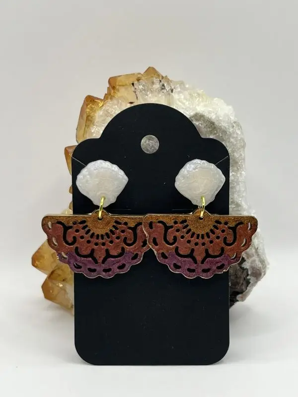 Fans & Shells Earrings