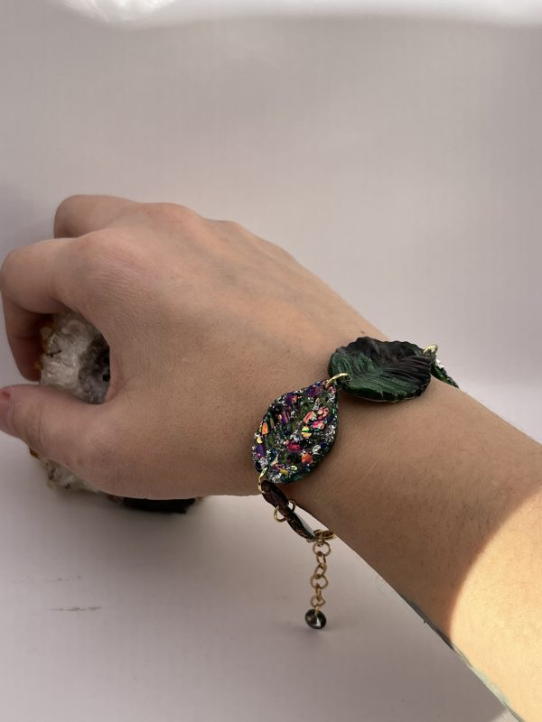 Green Leaves Bracelet - Image 10