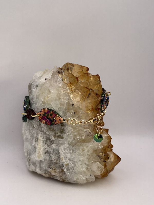 Green Leaves Bracelet - Image 4