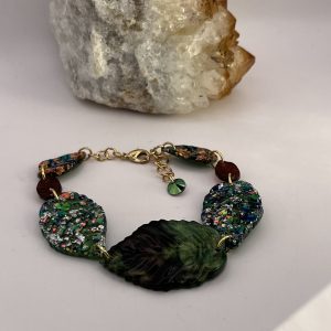 Green Leaves Bracelet