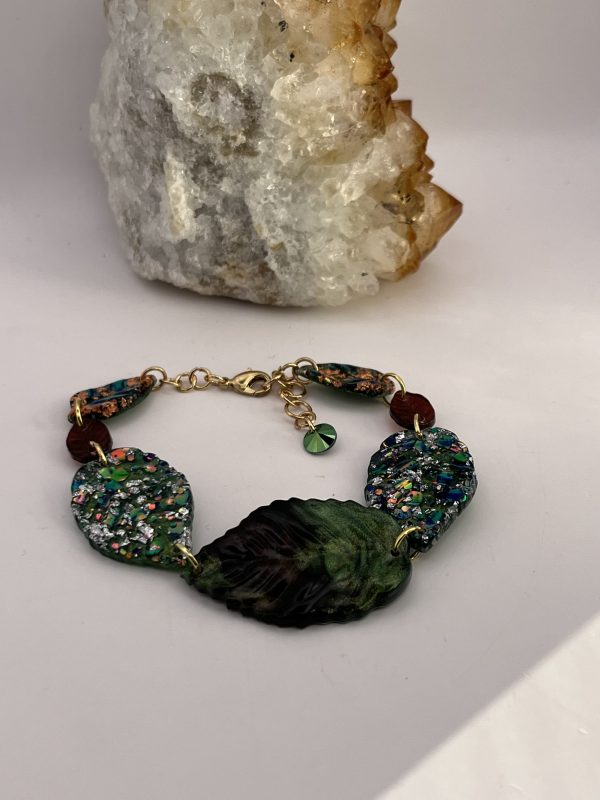 Green Leaves Bracelet