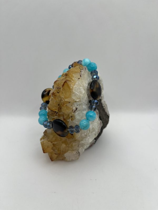 Blue Jadeite Bracelet - Image 2