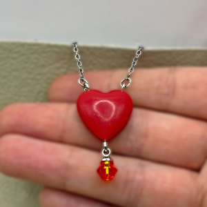 Red Heart Necklace