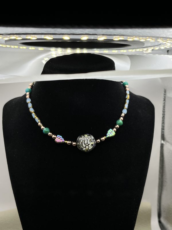 One-Of-A-Kind Flower Choker - Image 4