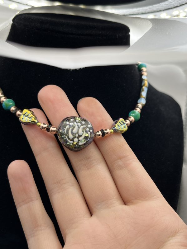 One-Of-A-Kind Flower Choker - Image 3