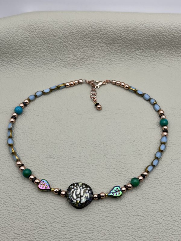 One-Of-A-Kind Flower Choker